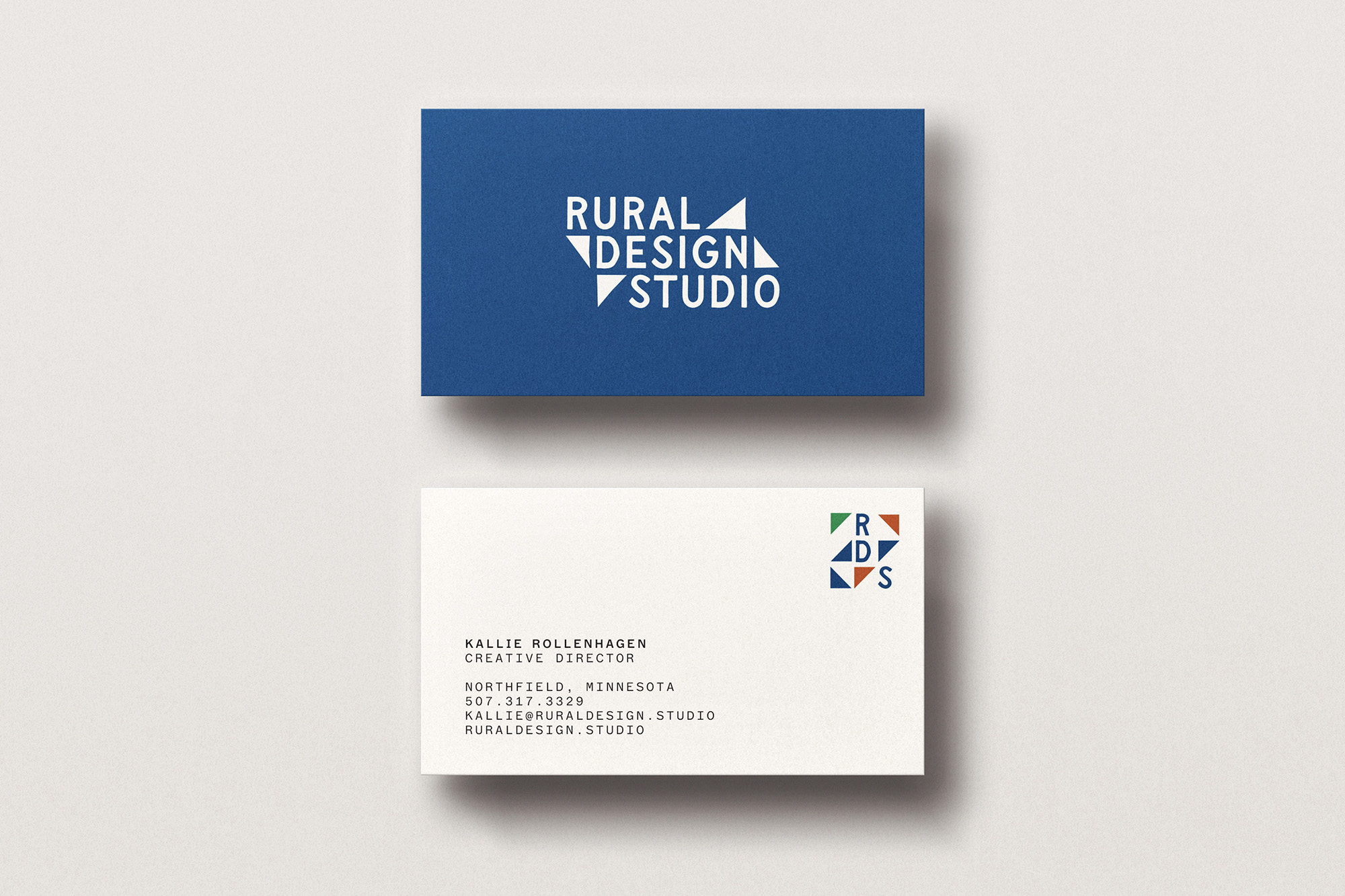 Rural Design Studio business cards