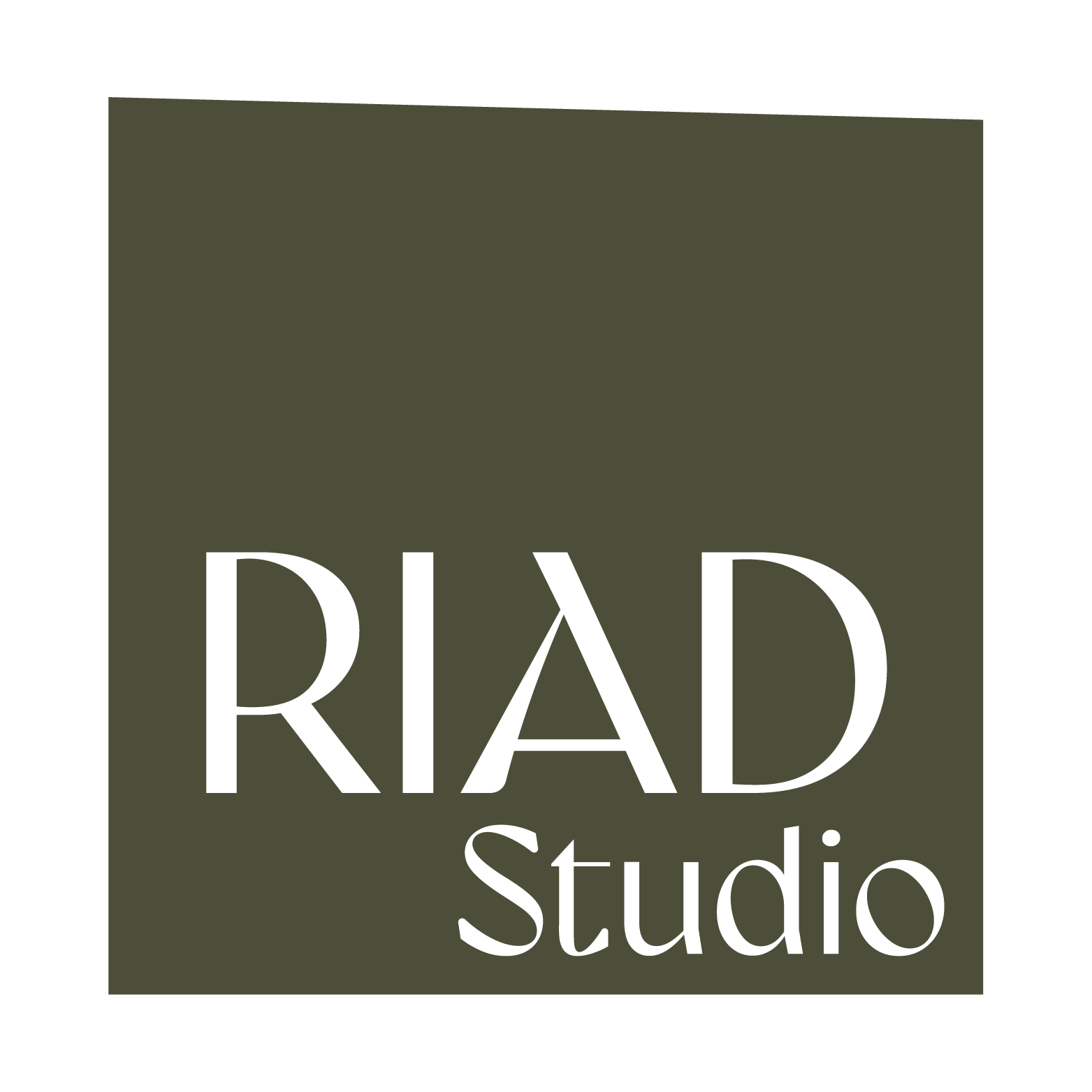 Primary RIAD Studio logo - filled